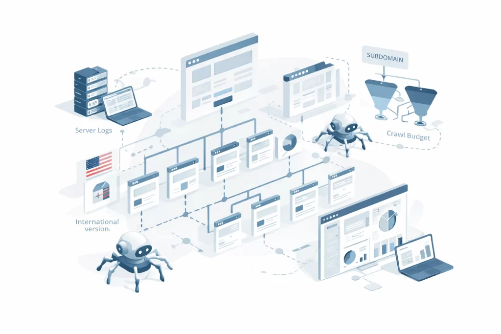 Enterprise SEO audit for large B2B websites