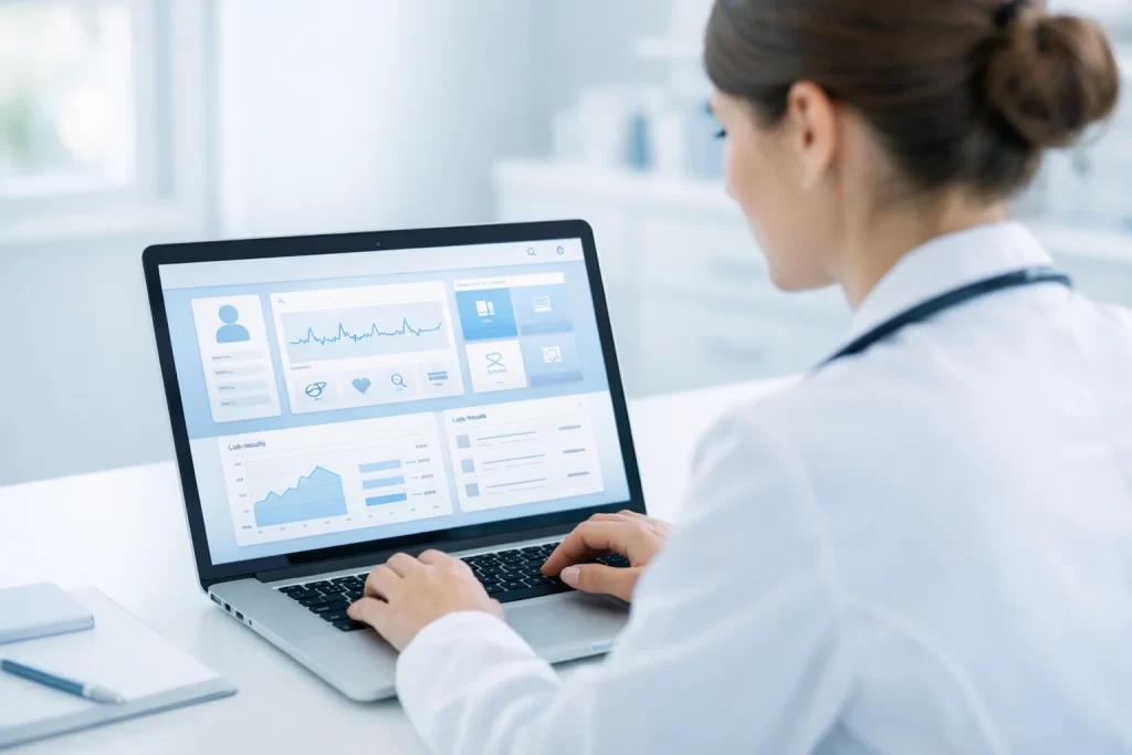 medical website design creating a strong first impression for patients