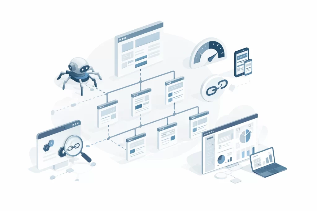 Technical SEO audit process for B2B websites