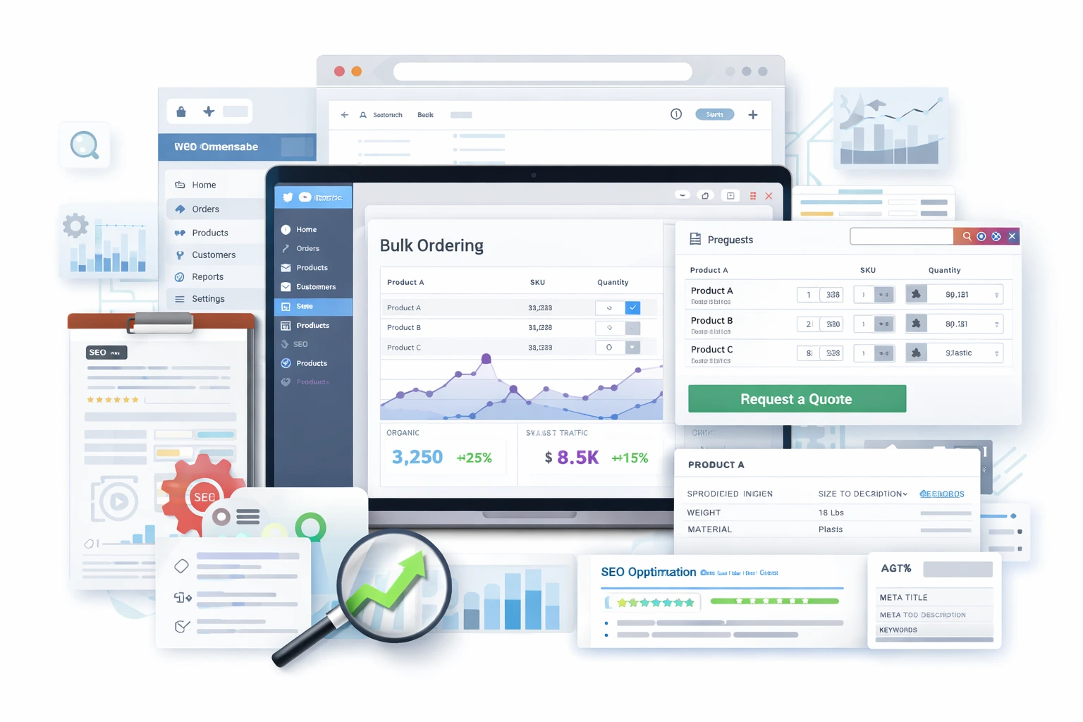 WooCommerce SEO optimization for B2B ecommerce websites