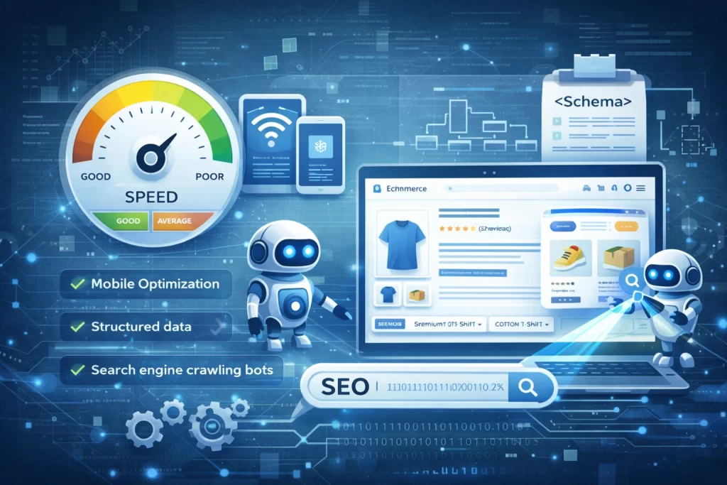 technical shopify seo optimization for ecommerce website