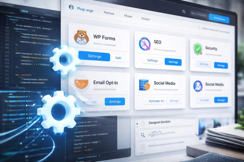 custom wordpress plugin development and website functionality