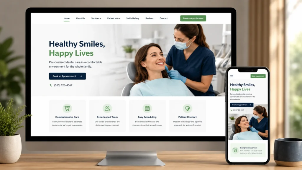 Best Dental Clinic Website Design